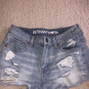 bethany mota jean shorts